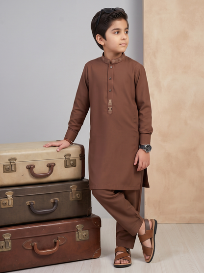 Boys Kurta Shalwar 2Pc suit VB213-B