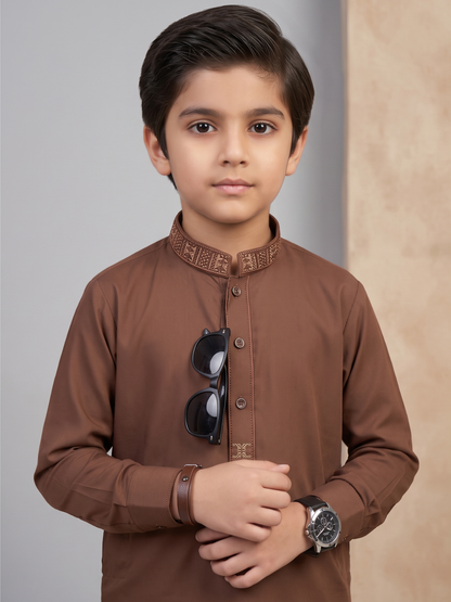 Boys Kurta Shalwar 2Pc suit VB213-B
