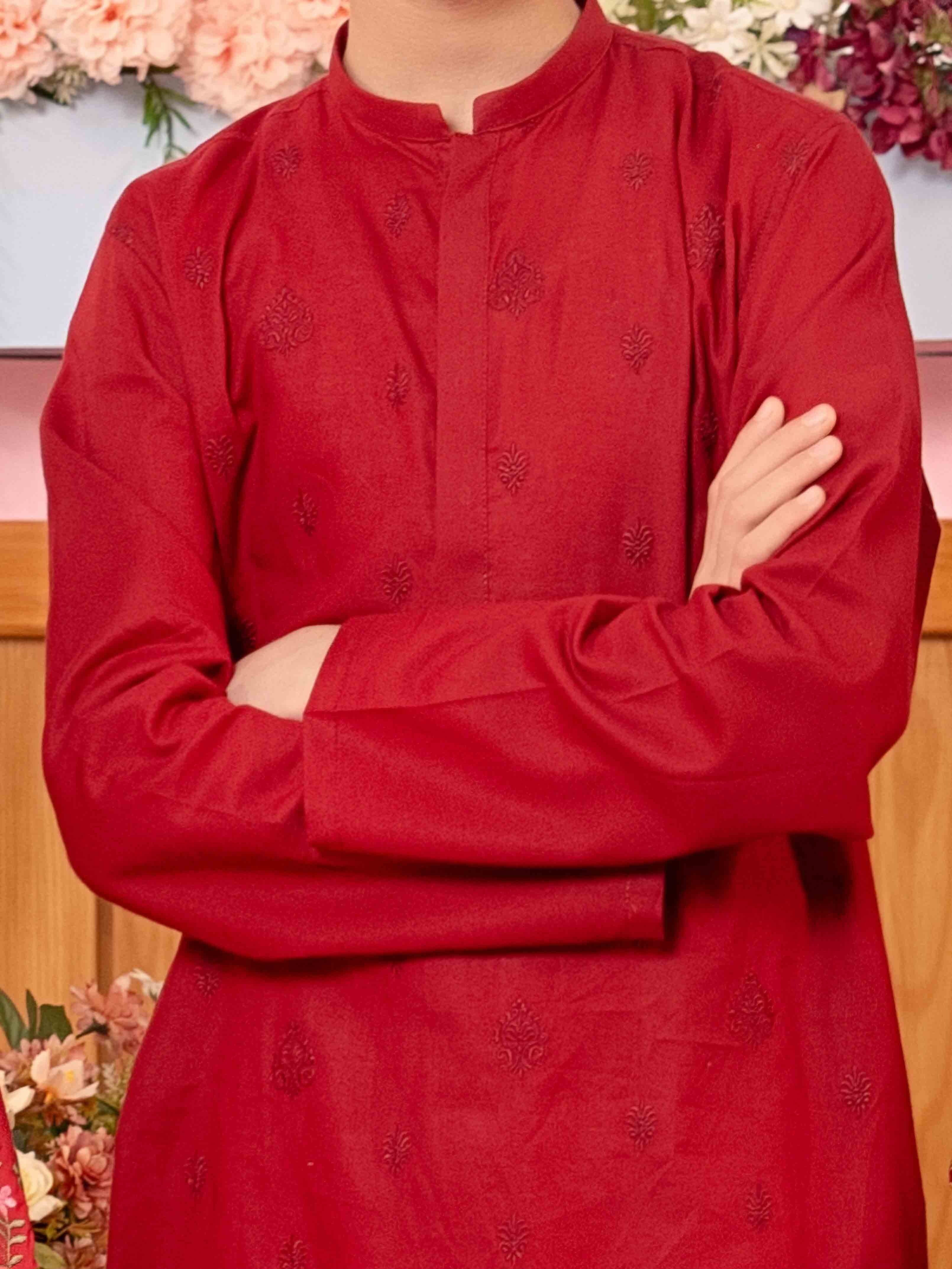 Boys Embroidered Kurta ART VB186