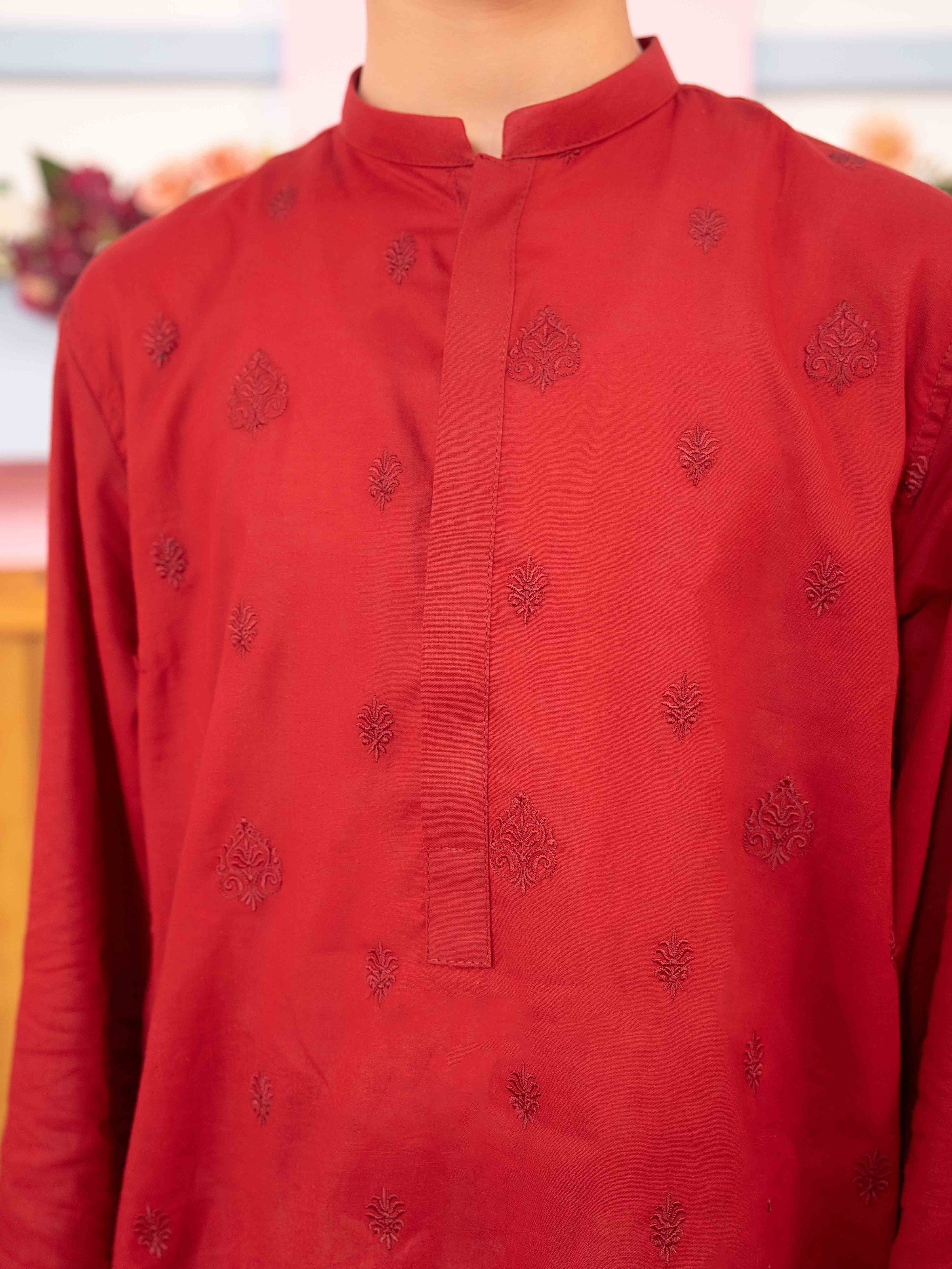 Boys Embroidered Kurta ART VB186