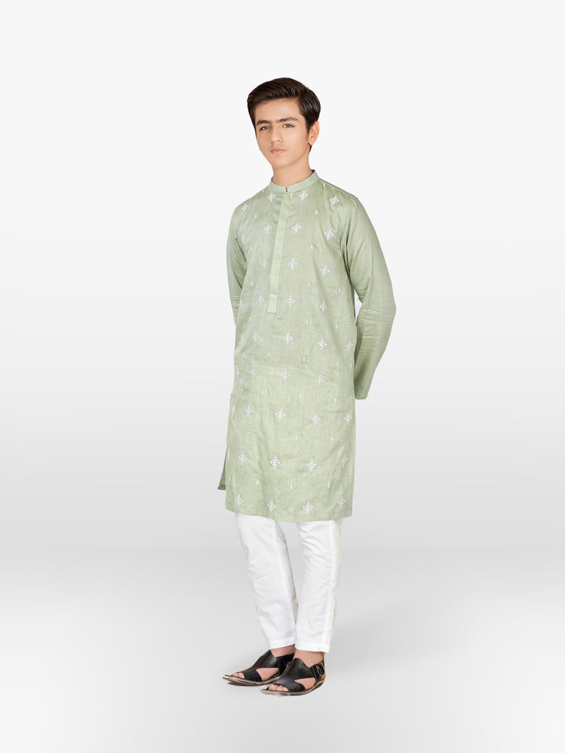 Boys Embroidered Kurta ART VB196-B