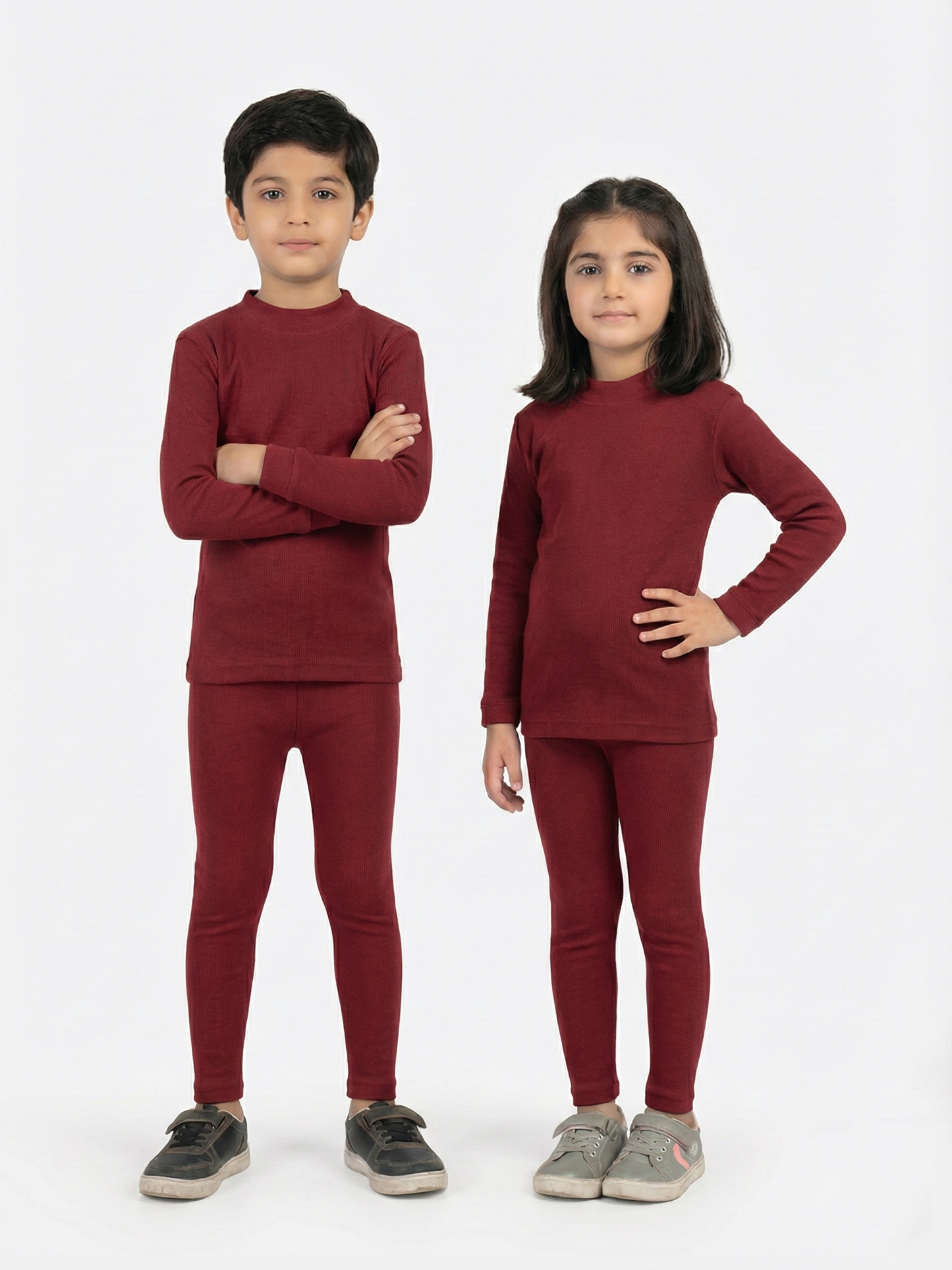 Power stretch ribbed inner suit For Boys & Girls #VIS10-1