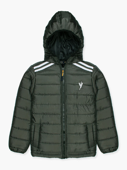 Full Sleeves Hooded Puffer Jacket Boys & Girls  VJ40-A