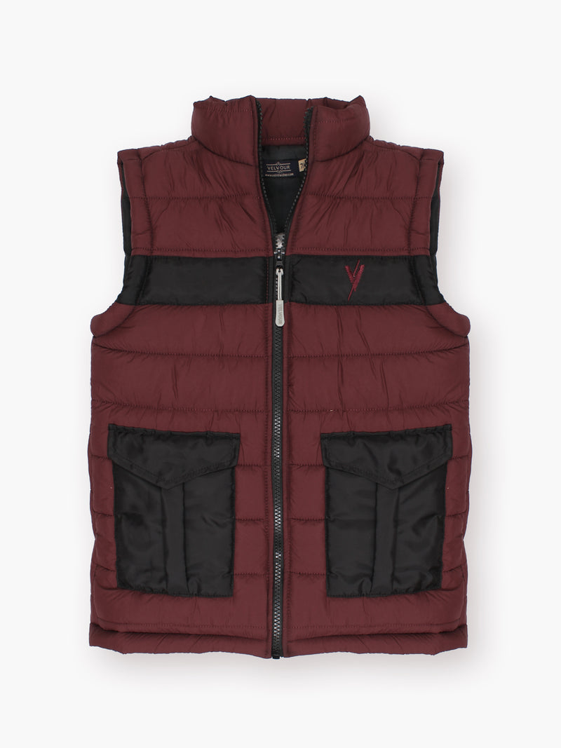 Sleeveless Puffer Jacket Boys & Girls VJ53-A