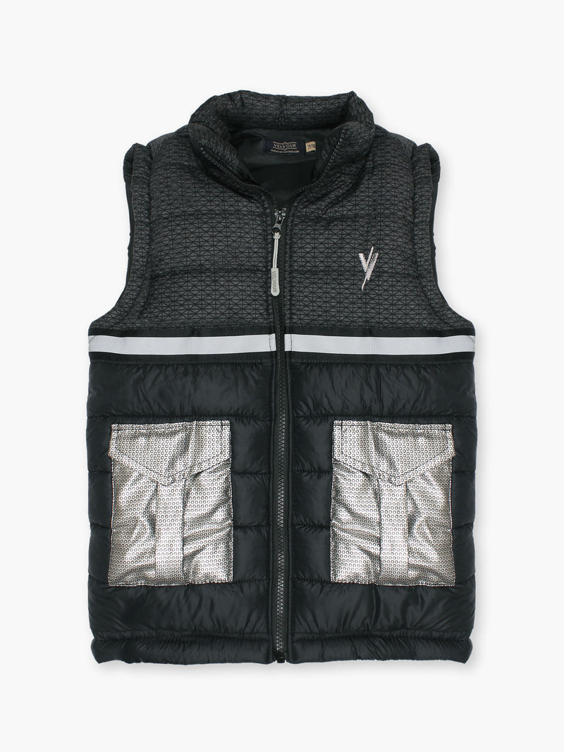 Sleeveless Puffer Jacket Boys & Girls VJ55-A