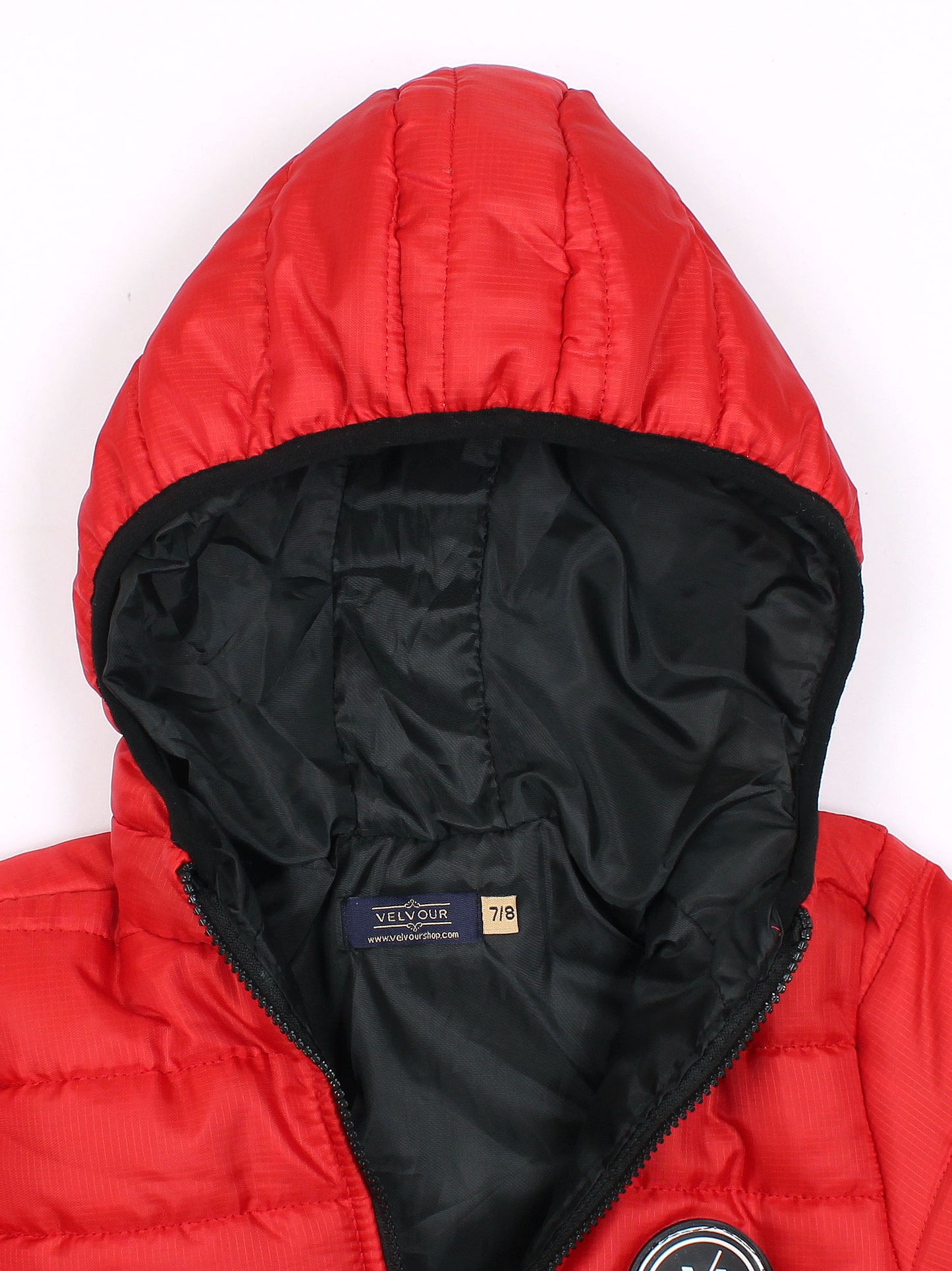 Full Sleeves Hooded Puffer Jacket Boys & Girls VJ66-B