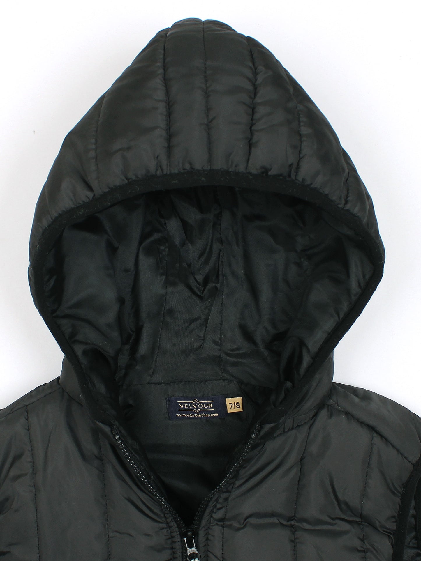 Sleeveless Hooded Puffer For Boys & Girls VJ69-A