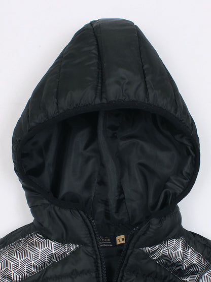 Sleeveless Hooded Puffer For Boys & Girls VJ71-A
