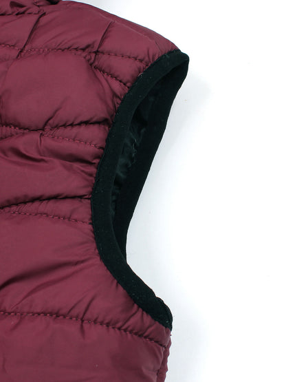 Sleeveless Hooded Puffer For Boys & Girls VJ72-A
