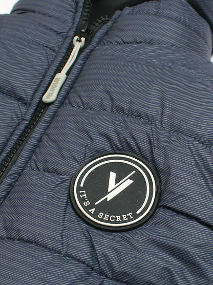 Sleeveless Hooded Puffer For Boys & Girls VJ76-A