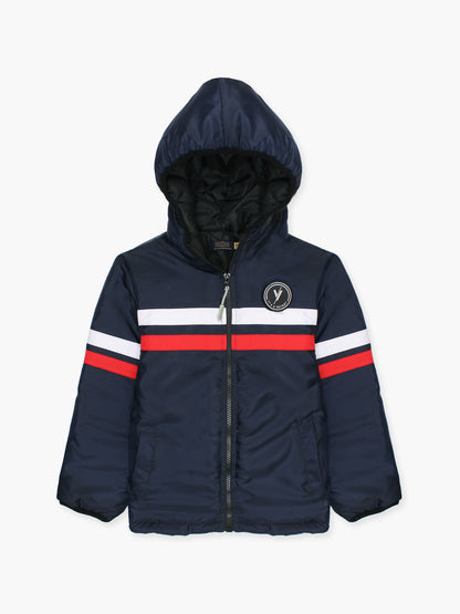 Full Sleeves Hooded Puffer Jacket Boys & Girls VJ78-A