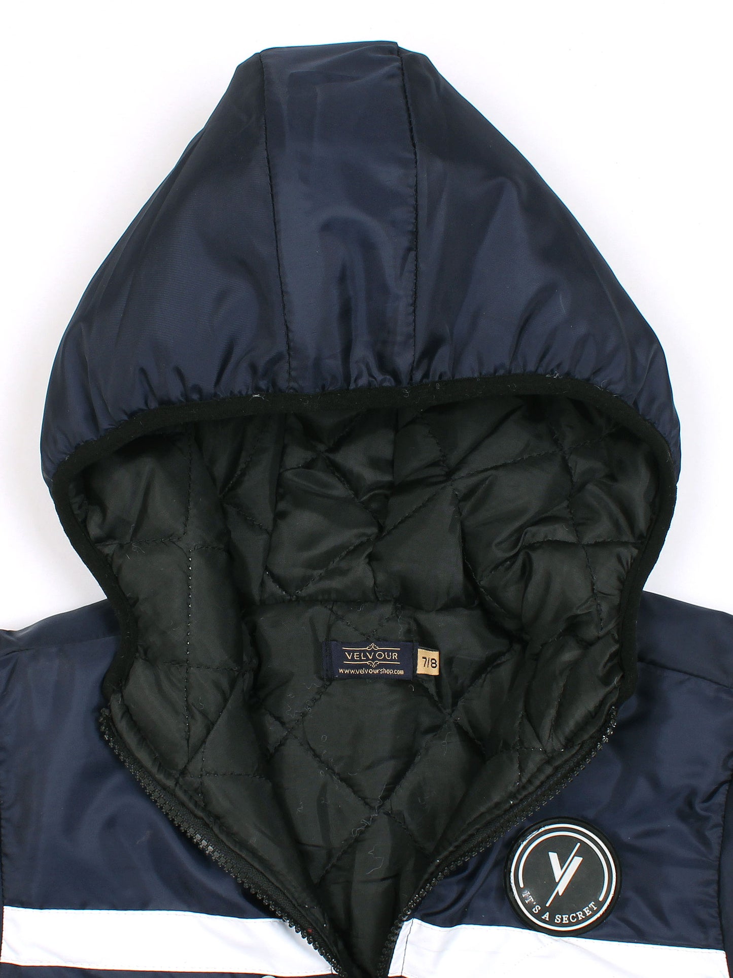 Full Sleeves Hooded Puffer Jacket Boys & Girls VJ78-A