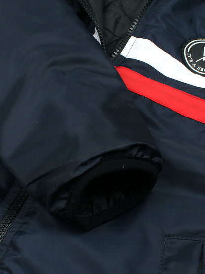 Full Sleeves Hooded Puffer Jacket Boys & Girls VJ78-A