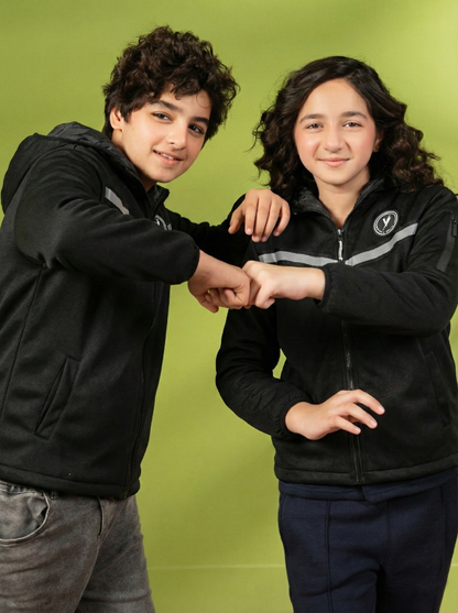 Full Sleeves Hooded Puffer Jacket Boys & Girls VJ79-B