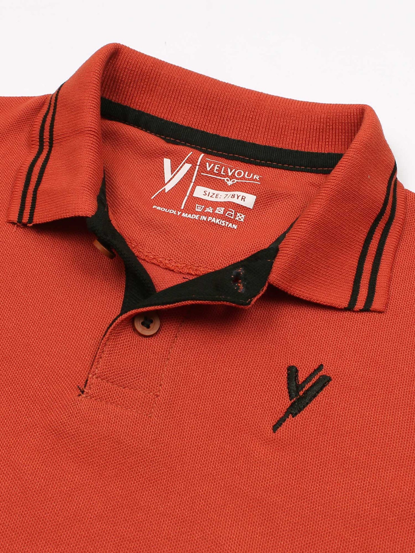 Tipping Collar Polo With Strip VP11-R