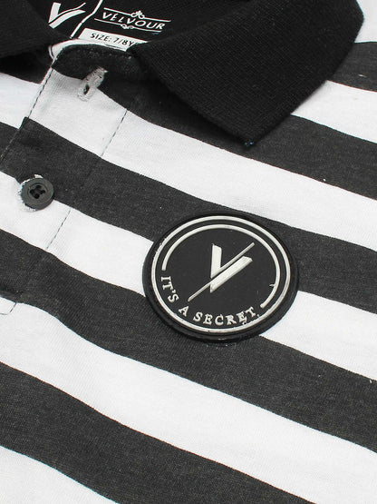 Tipping Collar Polo With Strips VP11-N