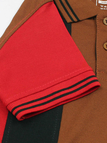 Tipping Collar Plain Polo Shirt VP12-F