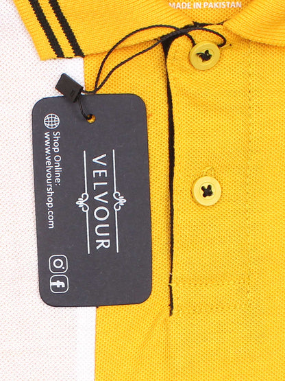 Tipping Collar Plain Polo Shirt VP12-H