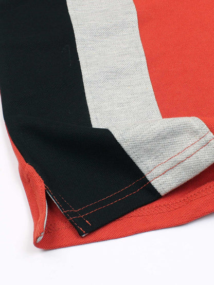 Tipping Collar Plain Polo Shirt VP12-I