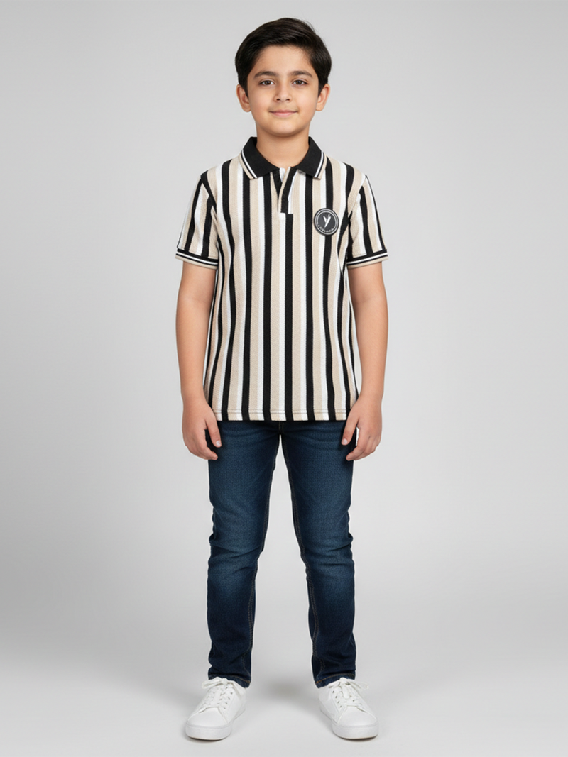 Tipping Collar Polo Shirt VP16-A