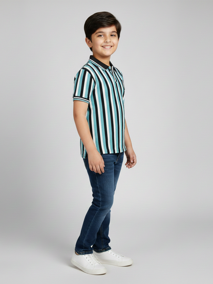 Tipping Collar Polo Shirt VP16-B