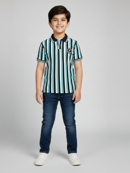 Tipping Collar Polo Shirt VP16-B