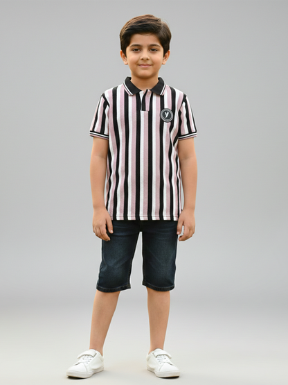 Tipping Collar Polo Shirt VP16-C
