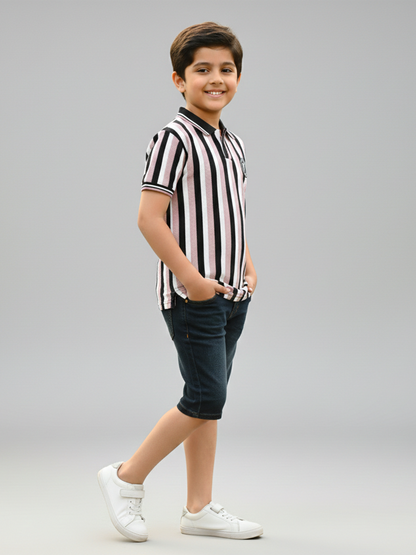 Tipping Collar Polo Shirt VP16-C
