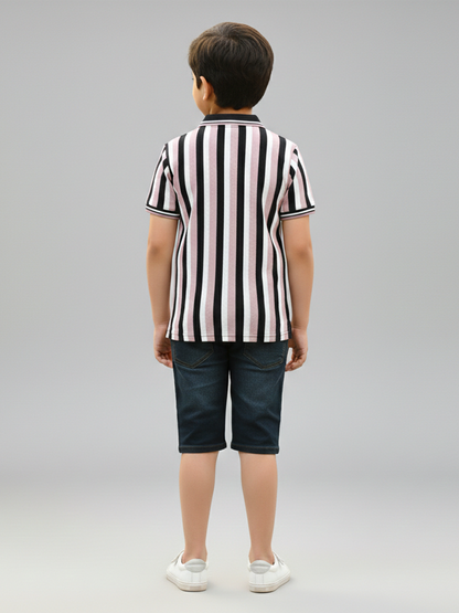 Tipping Collar Polo Shirt VP16-C