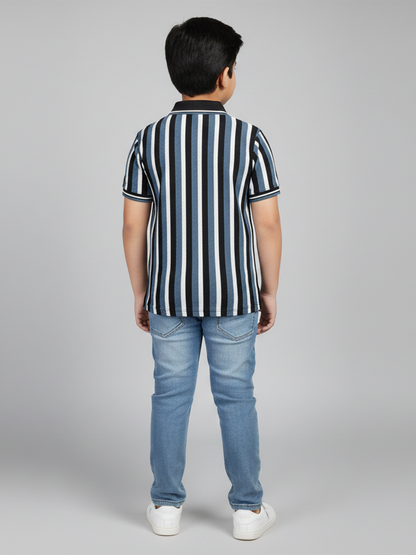 Tipping Collar Polo Shirt VP16-D