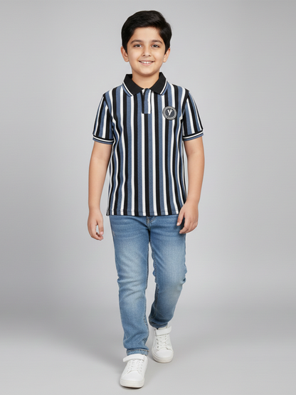 Tipping Collar Polo Shirt VP16-D