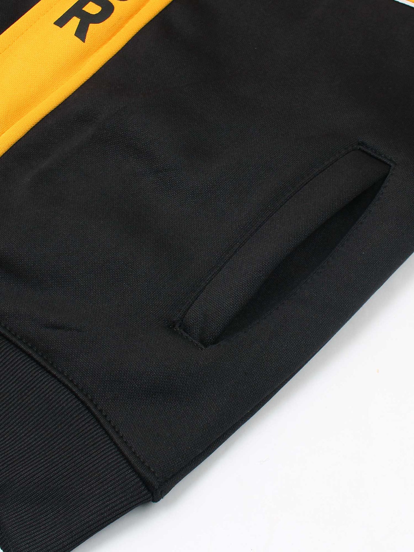 Mock Neck Tracksuit For Boys & Girls, Fleece #VWT02-B