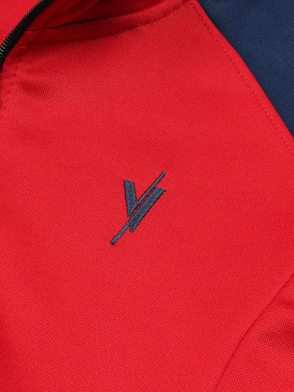 Mock Neck Tracksuit For Boys & Girls, Fleece #VWT23-C