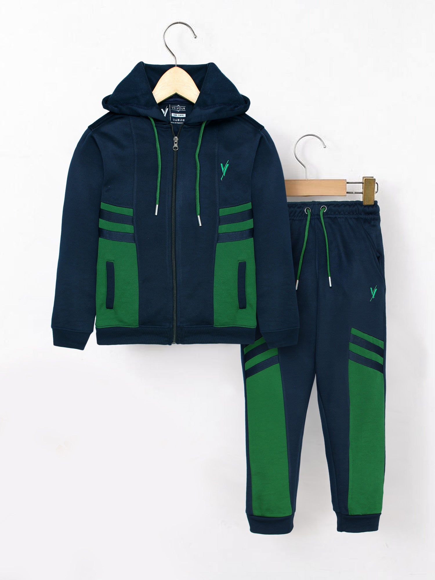 Velour Tracksuit Sweat Suit For Boys Boys Girls 2pcs Velvet Hooded