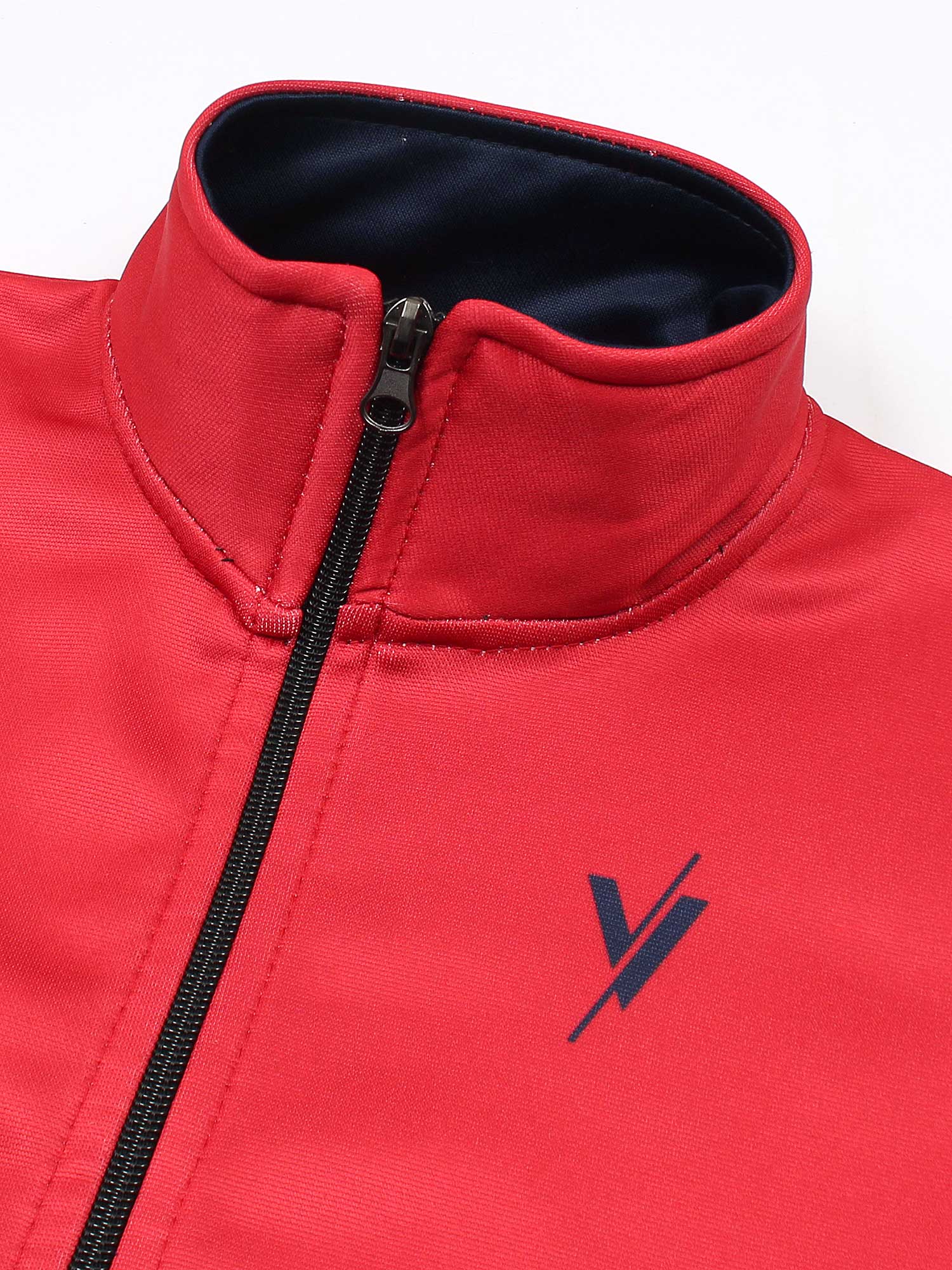 Mock Neck Tracksuit For Boys & Girls, Fleece #VWT34-A