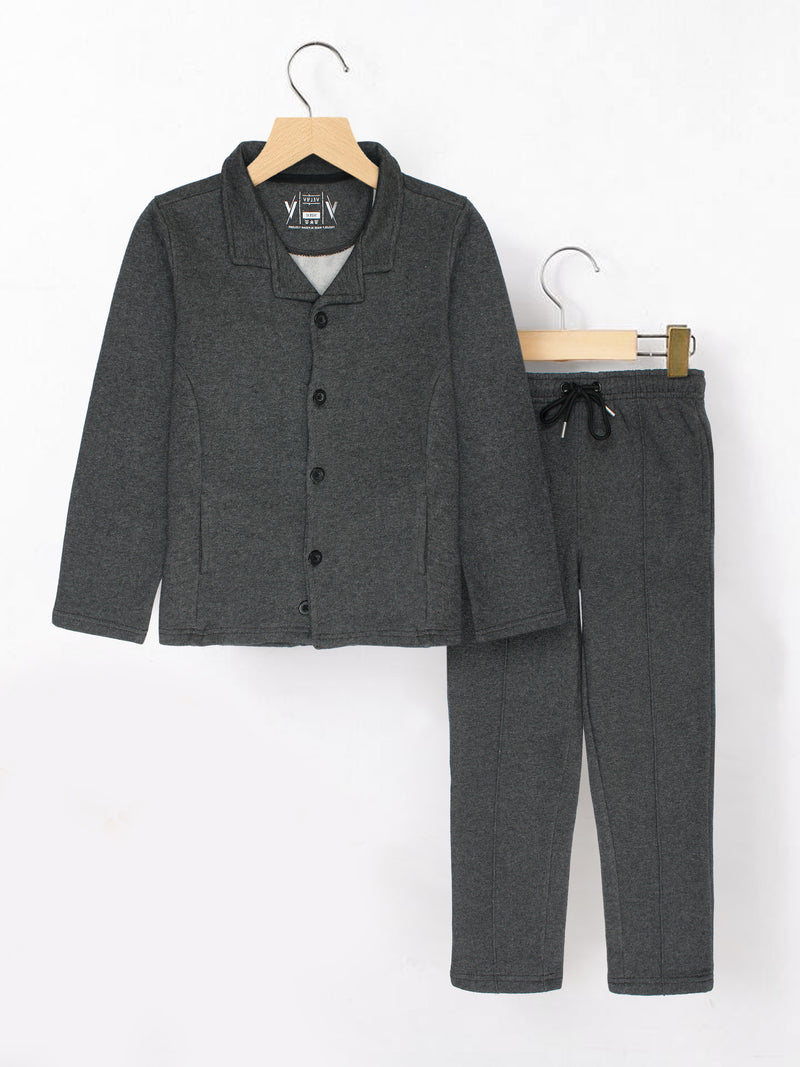 Tracksuit For Boys & Girls, Poly Athletic Fleece #VWT38-C