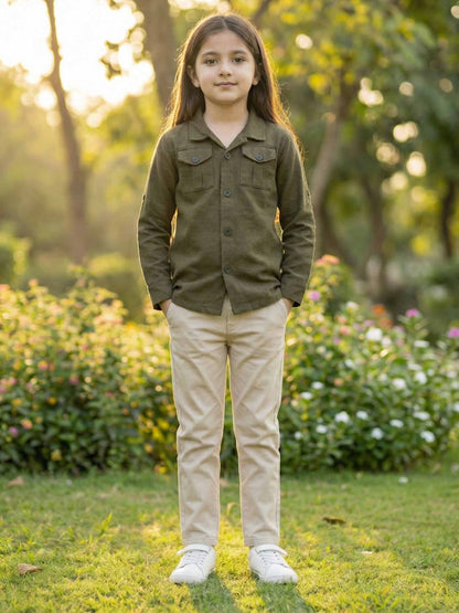 Full sleeves shirt For Boys & Girls #VWT40-CS