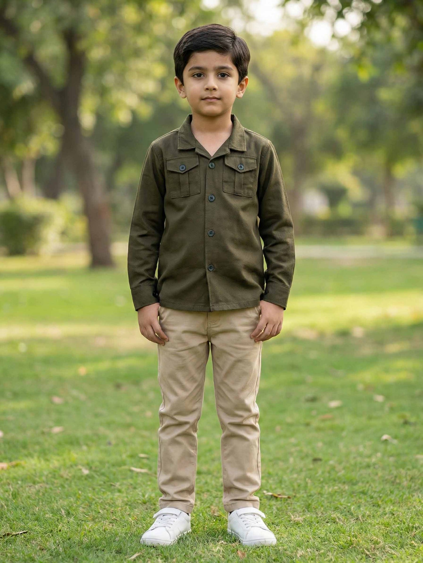 Full sleeves shirt For Boys & Girls #VWT40-CS