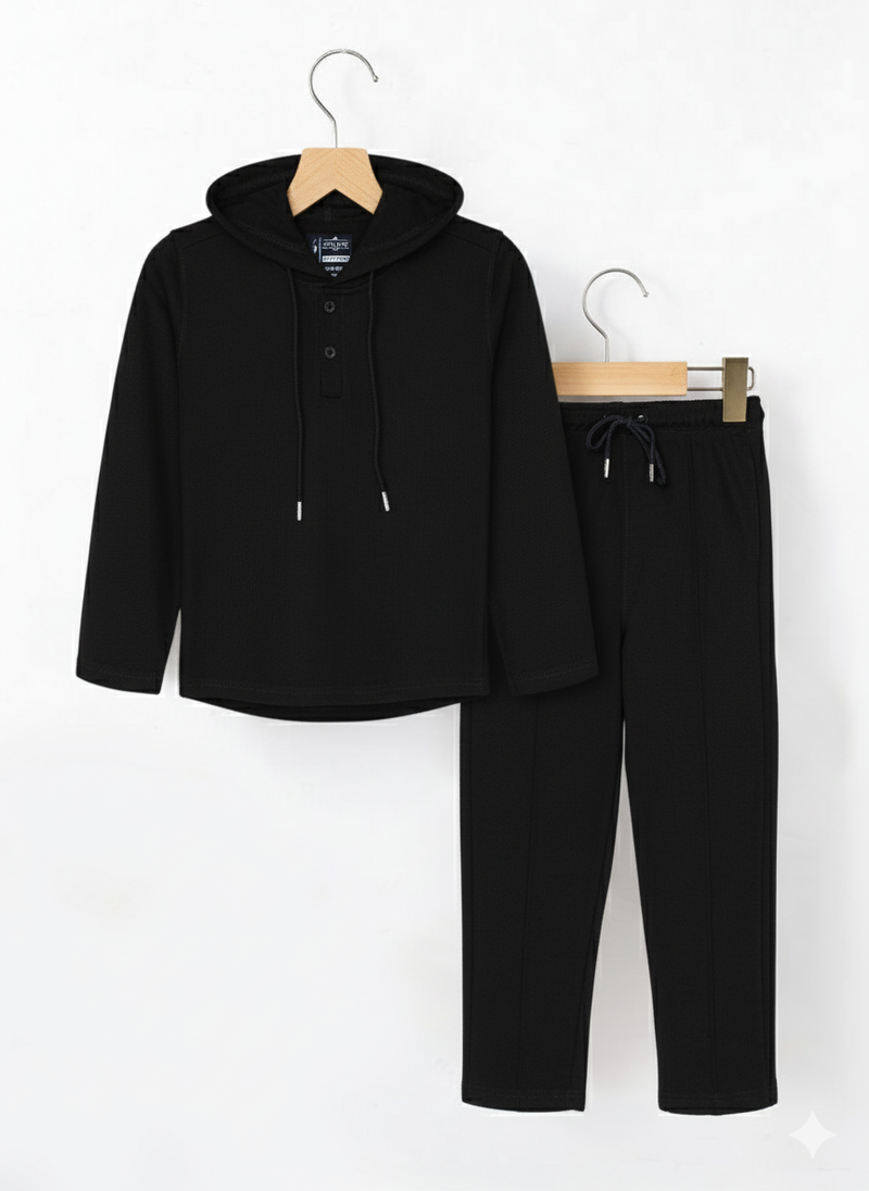 Hooded Tracksuit For Boys & Girls #VWT41-A