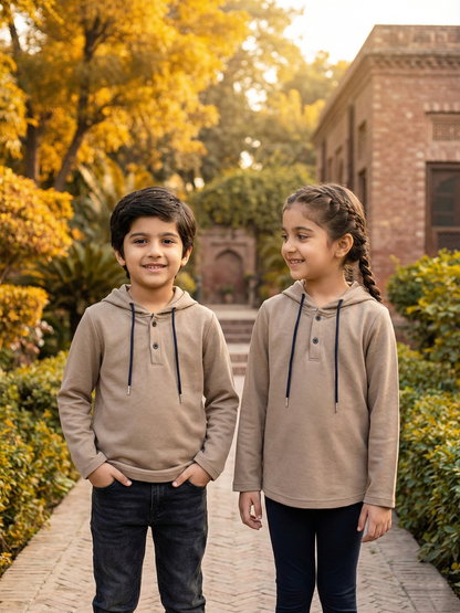 Hooded Sweatshirt For Boys & Girls #VWT41-CS