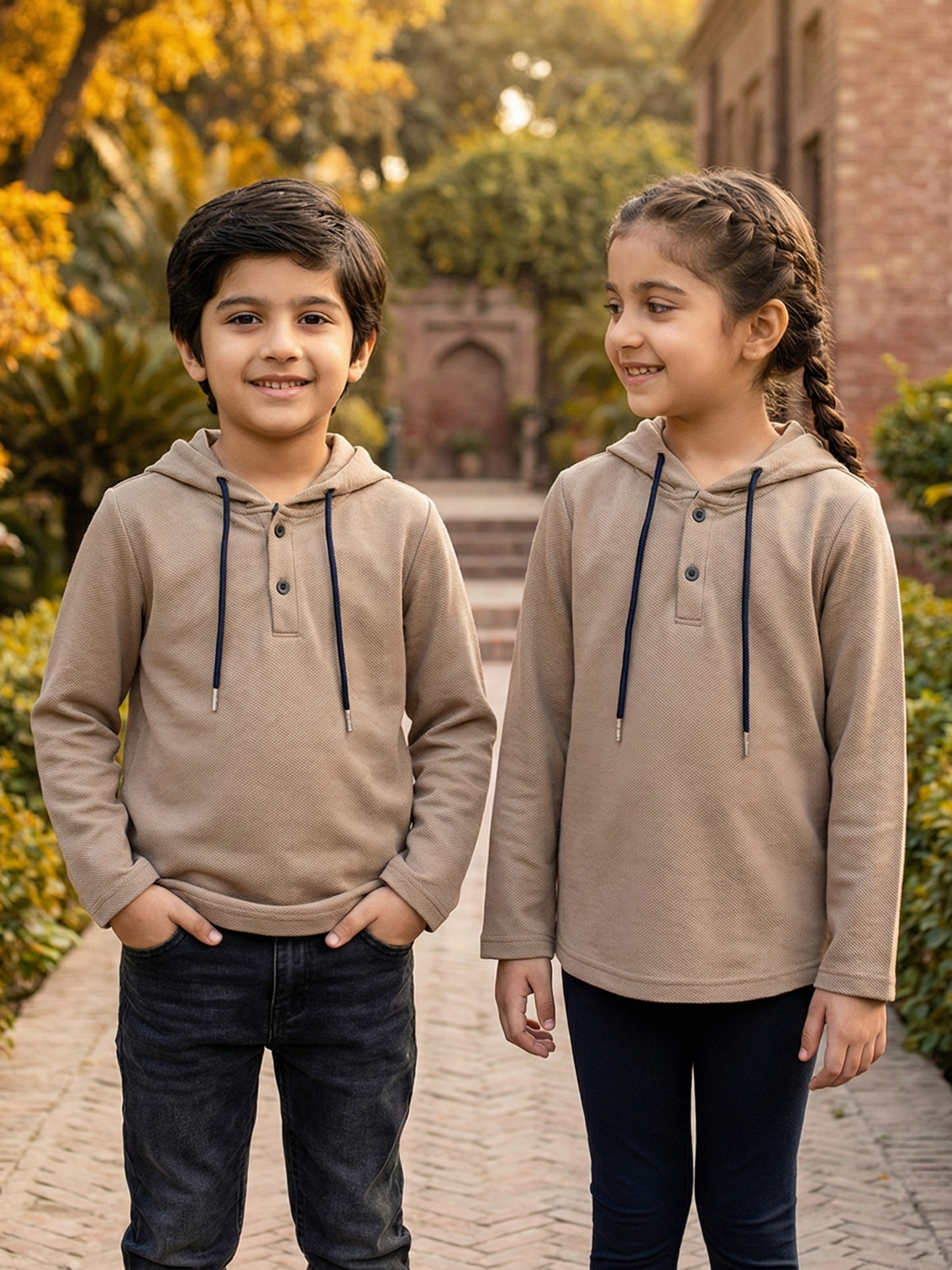 Hooded Full sleeves shirt  For Boys & Girls #VWT41-CS