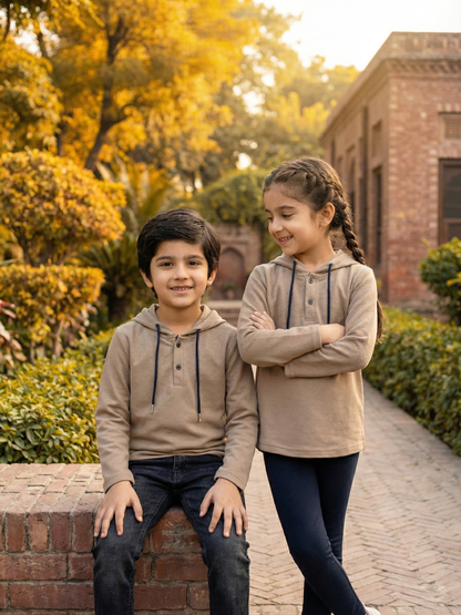 Hooded Sweatshirt For Boys & Girls #VWT41-CS