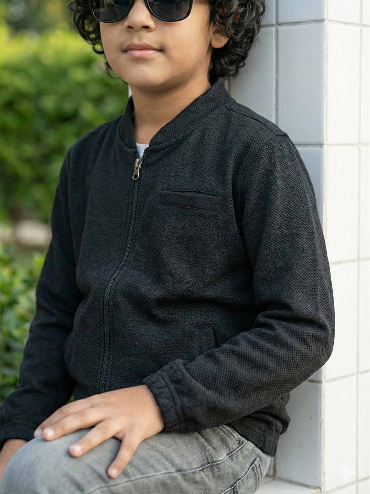 Zipper sweatshirt For Boys & Girls #VWT45-BS