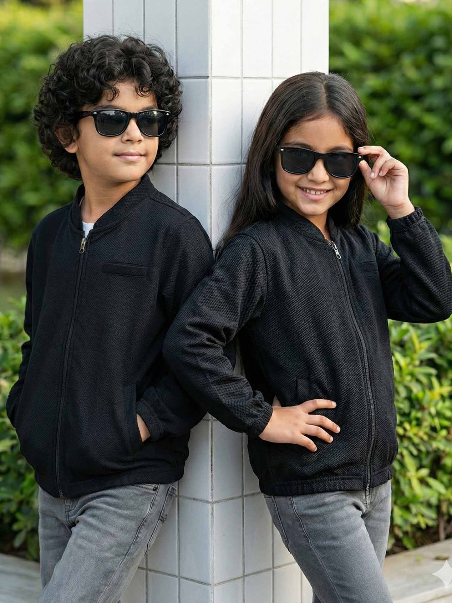 Zipper sweatshirt For Boys & Girls #VWT45-BS