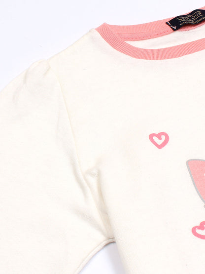 Round Neck Tracksuit for Girls VWTG 01-A