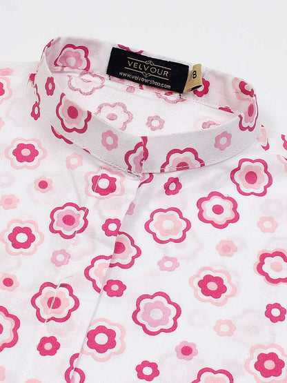 Printed Girls Co Ord Set VG143-A