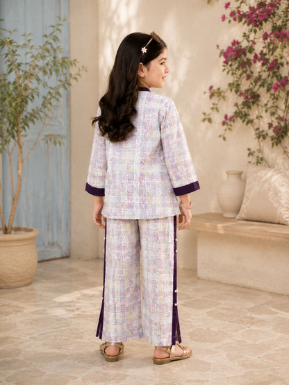Printed Girls Co Ord Set VG167-B