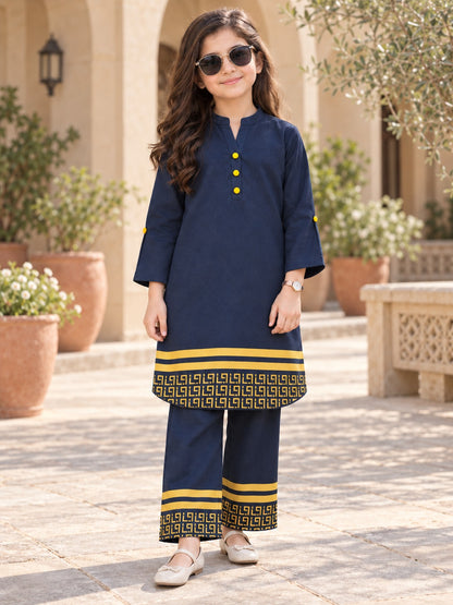 Girls Co Ord Set Printed VG238-A
