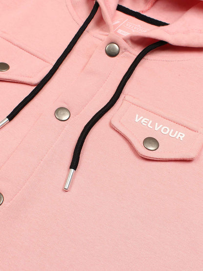 Hooded Tracksuit For Boys & Girls, Fleece #VWT39-A
