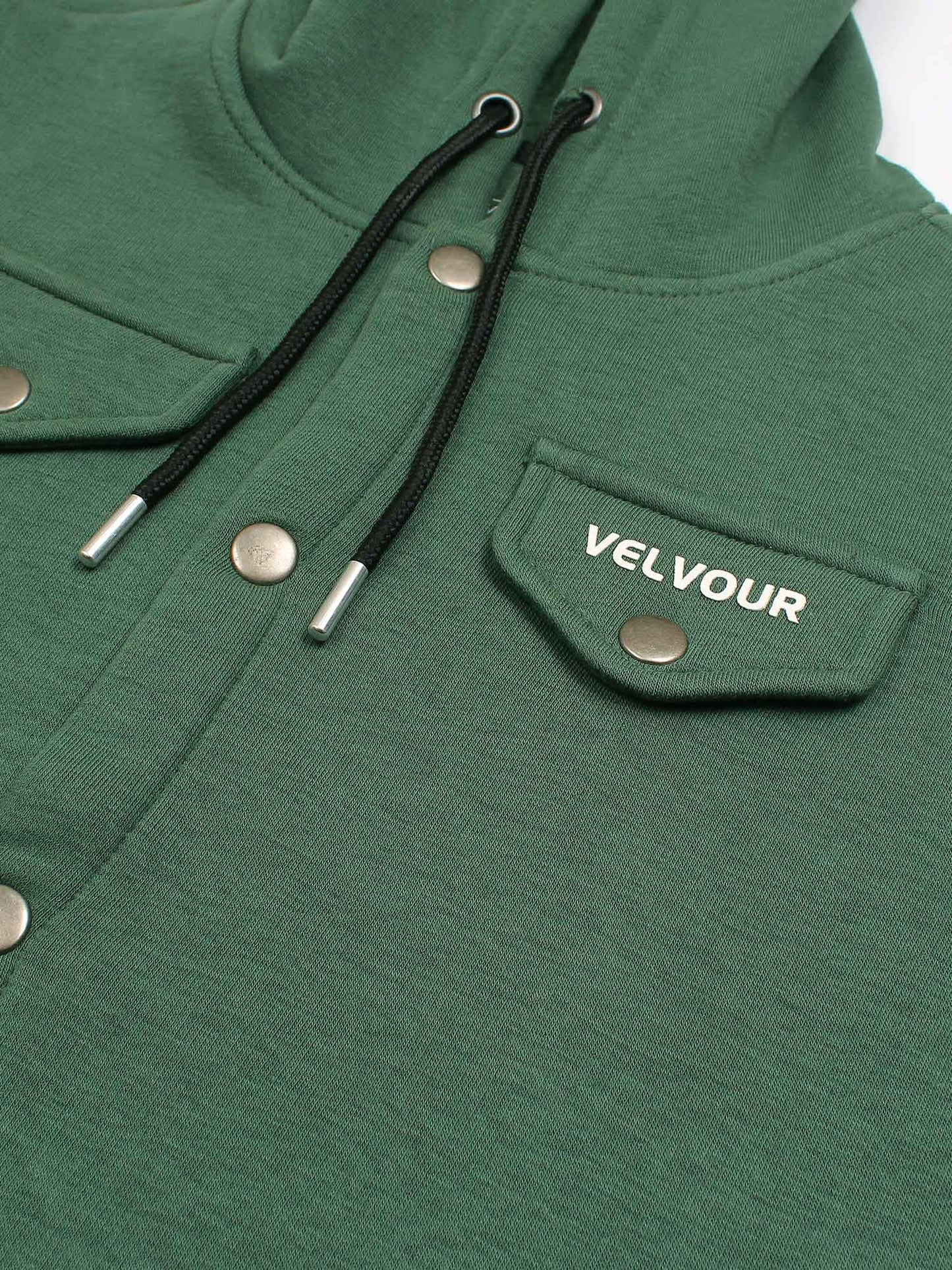 Hooded Tracksuit For Boys & Girls, Fleece #VWT39-B